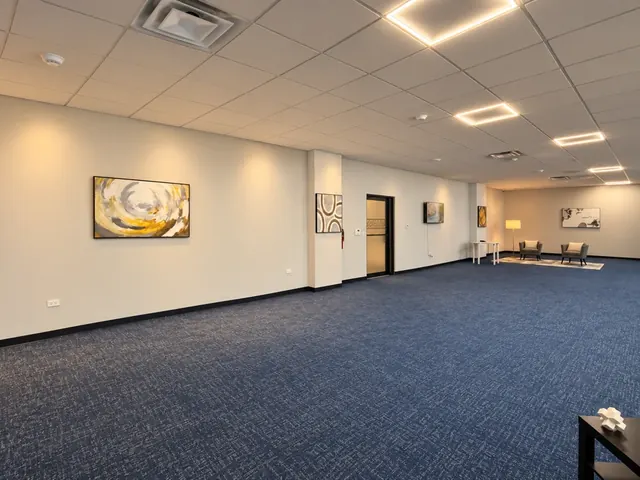 Interior del salón de conferencias